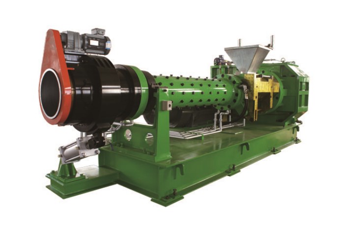 XJDL-250×12D 銷釘式冷喂料過濾擠出機  （單門內切式過濾機頭）